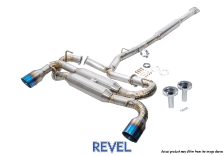 Revel T60208R 22-24 Toyota/Subaru GR86 BRZ Medallion Ultra Ti Cat-Back Exhaust