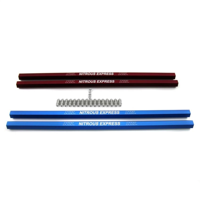 Nitrous Express 90002 DISTRIBUTION RAIL KIT (DOUBLE HOLE RAILS)