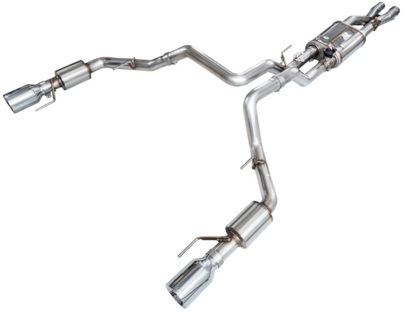 AWE Tuning 3025-32852 AWE Gen 3 Raptor R SwitchPath Exhaust  - Chrome Silver Tips
