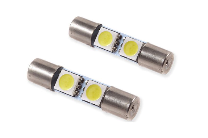 Diode Dynamics DD0047P 28mm SMF2 LED Bulb Warm - White (Pair)