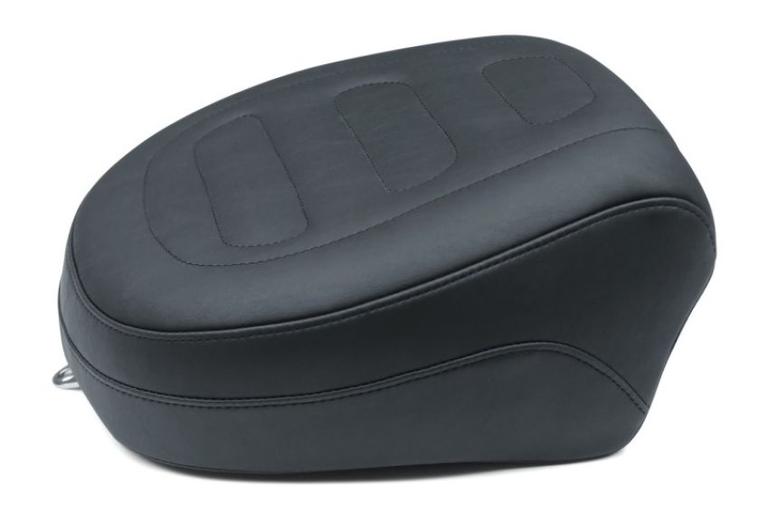 Mustang Motorcycle 76579 Mustang 13-17 Harley Softail Breakout Standard Touring Passenger Seat Trapezoid - Black
