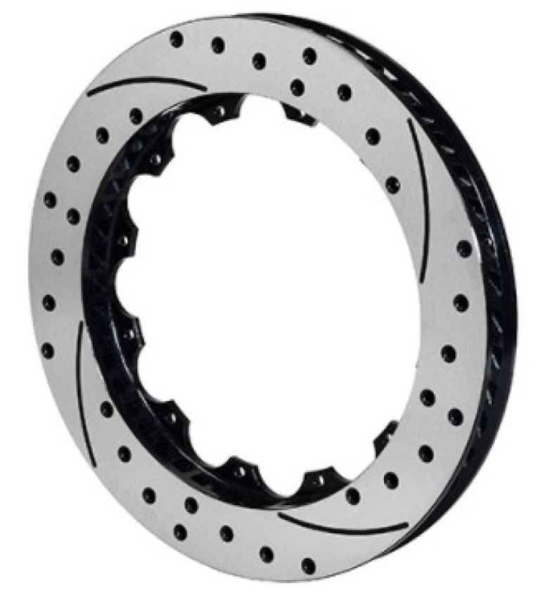 Wilwood 160-13359-BK Rotor-SRP48 SPC-37-LH-BLK-Drill 12.88 x 1.00 - 12 on 8.75in