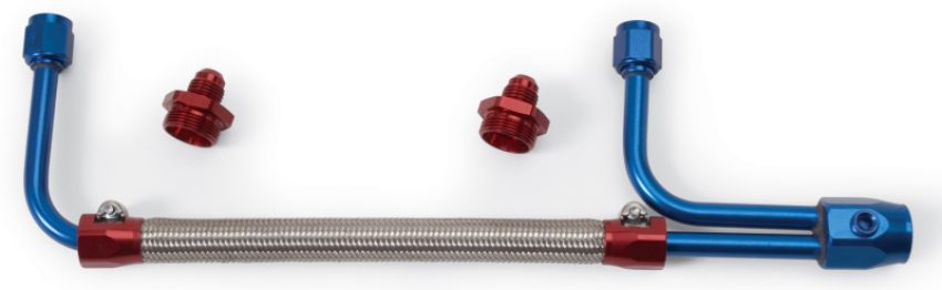 EDELBROCK EDE8101 Dual Feed Fuel Line Kit