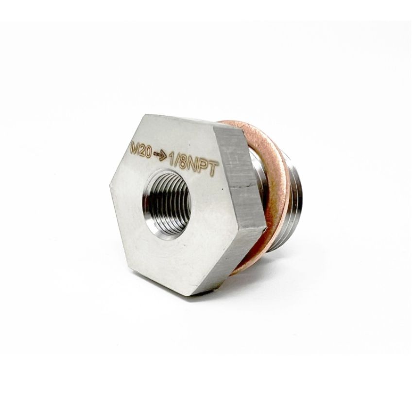 Torque Solution TS-SU-731 Subaru M20-1.5 to 1/8 NPT Sensor Adapter Plug