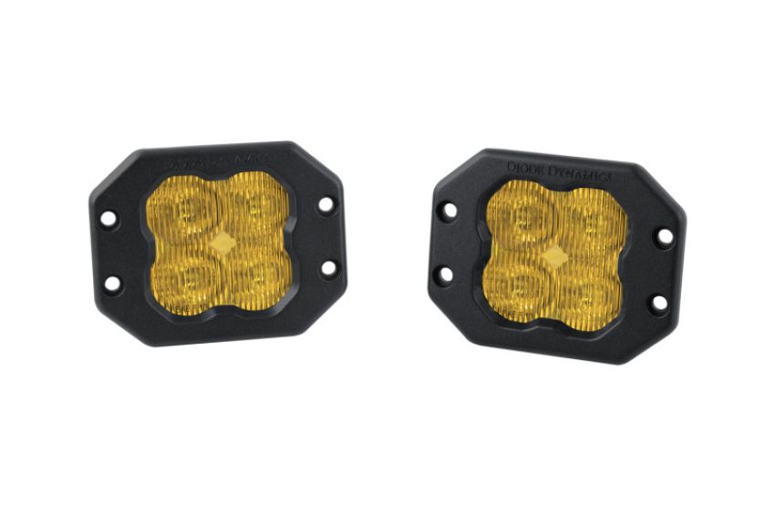 Diode Dynamics DD6939P SS3 Pro ABL - Yellow Driving Flush (Pair)