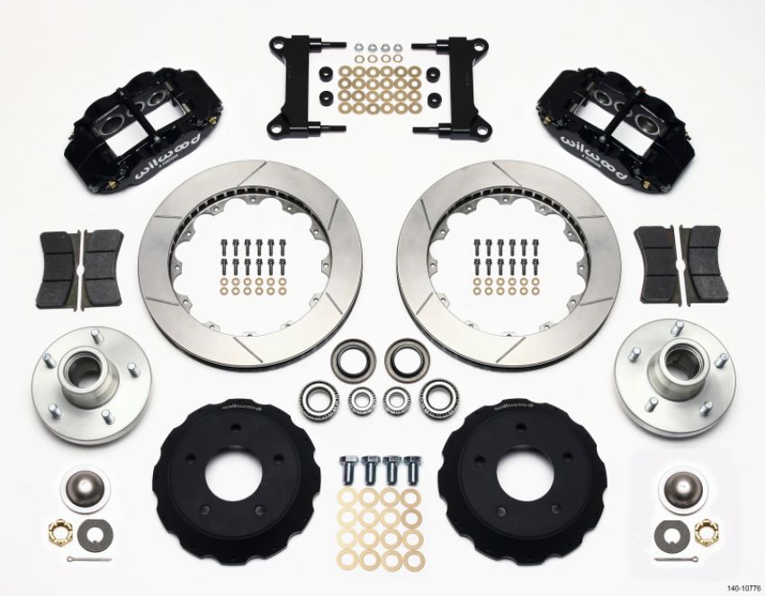 Wilwood 140-10776 Narrow Superlite 6R Front Hub Kit 14.00in Chevy C-10 60-87 CPP Drop Spindle