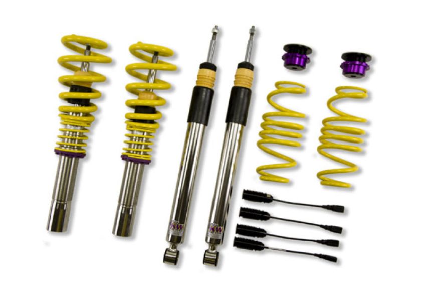 KW 15210097 Coilover Kit V2 Audi A4 S4 (8K/B8) w/ electronic dampening controlSedan FWD + Quattro