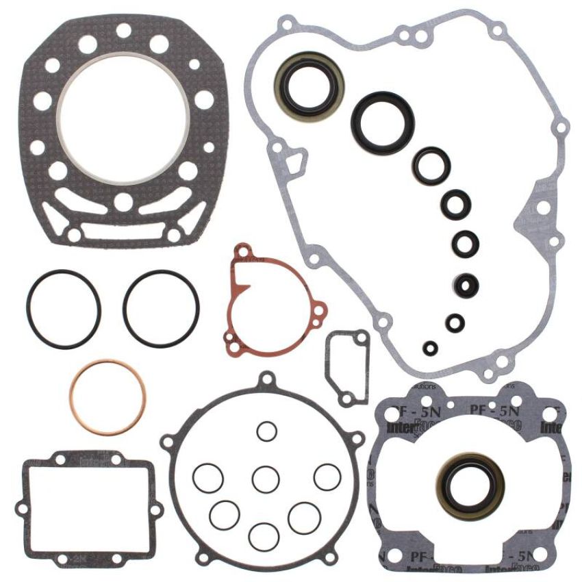 Vertex Pistons 811474 Vertex Gaskets 86-87 Kawasaki KX500 Complete Gasket Kit w/ Oil Seals
