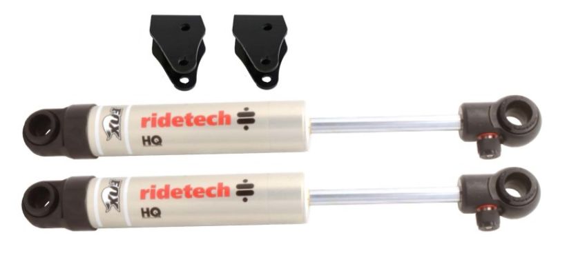 Ridetech 11369510 Rear HQ Shock Kit for 1973-1987 C10.  For use with 5-6