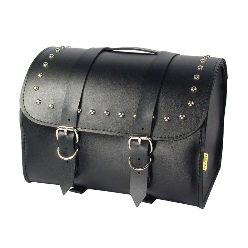 Willie & Max 58502-01 Universal Ranger Studded Max Pax Tour Trunk (13 in L x 9.5 in W x 10 in H) - Black