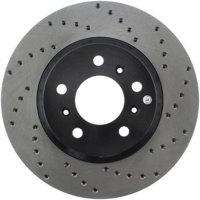 Stoptech 128.62098L Drilled Sport Brake Rotor