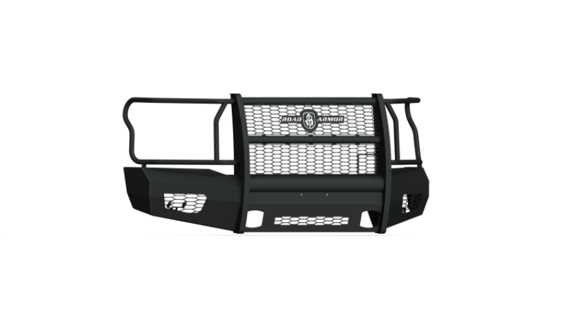Road Armor 6181VF6B 18-20 Ford F-150 Vaquero Front Bumper Full Guard - Tex Blk