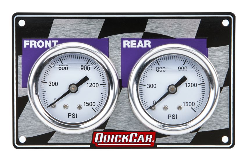 QUICKCAR RACING PRODUCTS QRP61-103 Mini Brake Bias Gauge Panel Horizontal