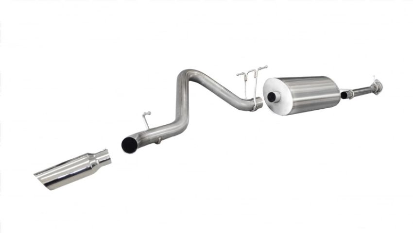 CORSA Performance 24794 Corsa 11 -12 Chevrolet Silverado Crew Cab/Std. Bed 2500 6.0L V8 Polished Sport Cat-Back Ex