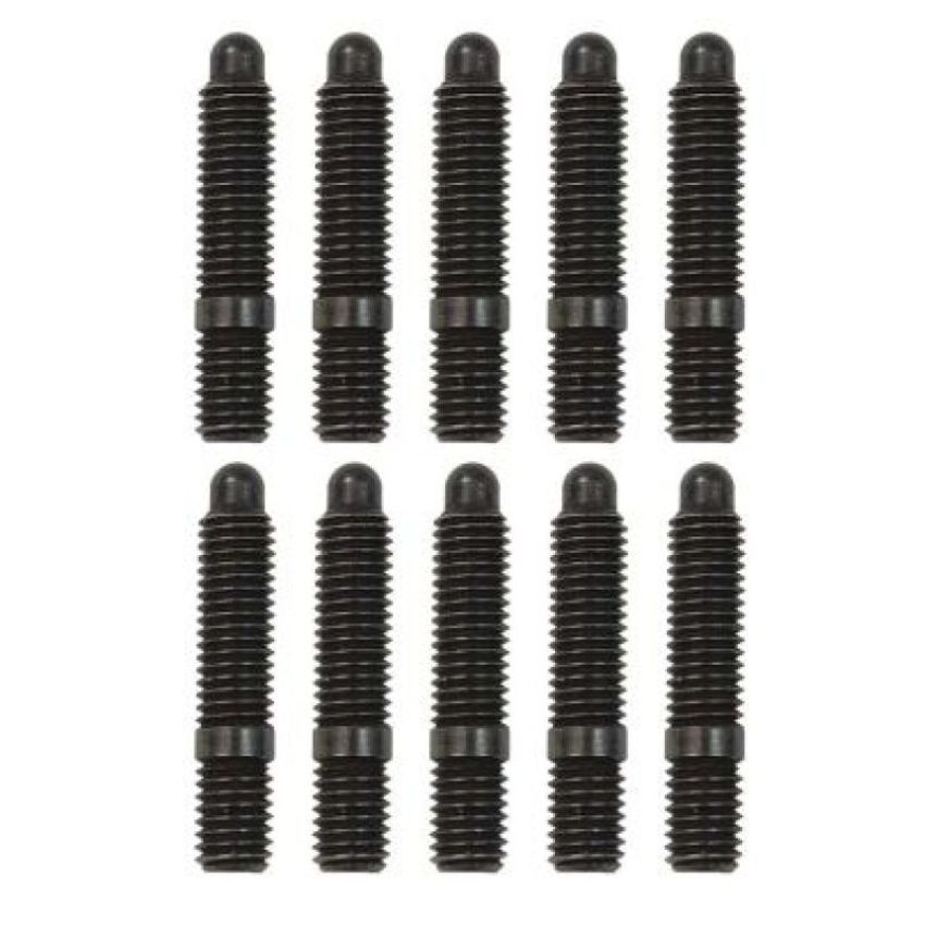 Moroso 38833 Bullet Nose Black OX Studs - M8 X 1.25 X 41mm (10 Pack)