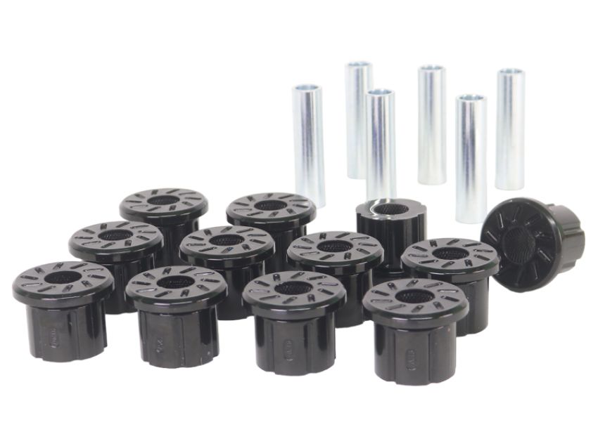 Whiteline W73477 1967-1972 GMC K15/K1500 Pickup Leaf Spring - Bushing Kit