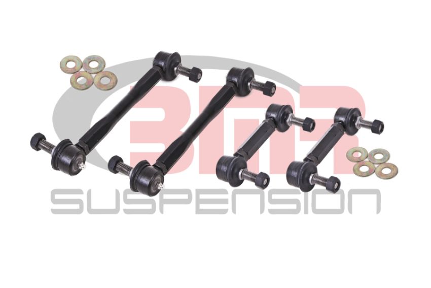 BMR Suspension ELK012 Sway Bar End Link Kit, Set Of 4, Adjustable