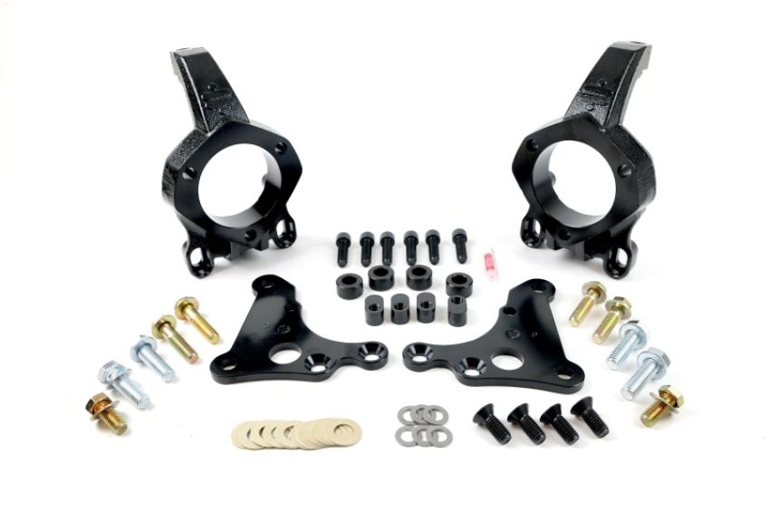 Ridetech 11539598 TruTurn system with hub spindles for 1963-1982 Corvette.