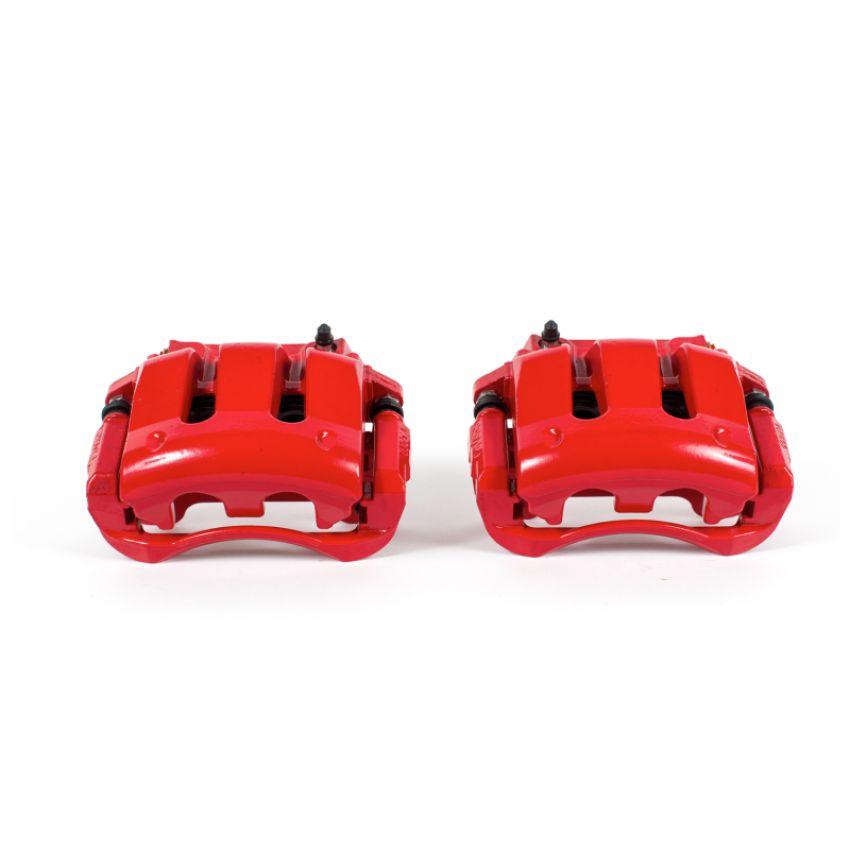 PowerStop S4928B Red Powder Coated Calipers