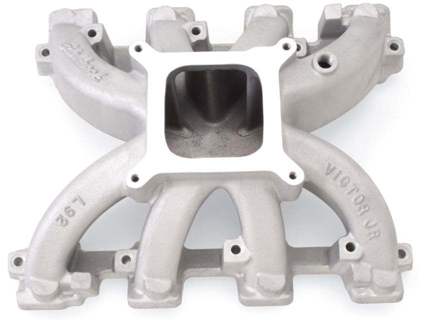 EDELBROCK EDE28457 GM LS Victor Jr. Intake Manifold - 4150 Flange