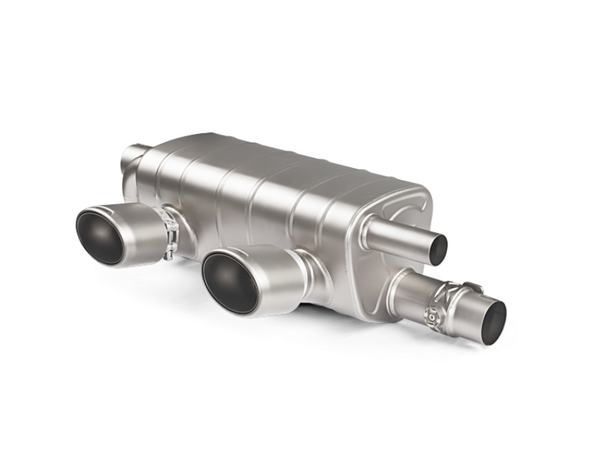 Akrapovic S-PO/TI/5H Slip-On Line (Titanium) - for OE non sport exhaust