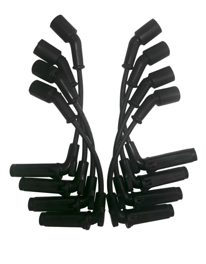 MOROSO MOR51032 Ultra Plug Wire Set GM LS 9.75 Long Black