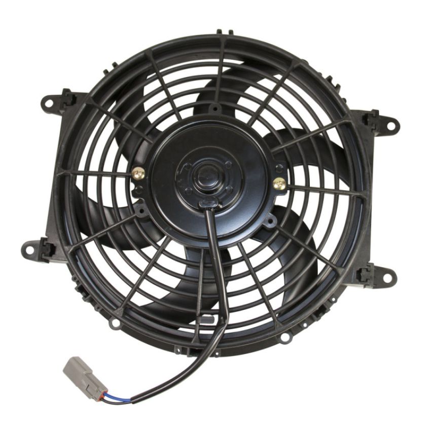 BD Diesel 1030607 Universal Electric Cooling Fan Kit - 80-watt 10-inch 800 CFM