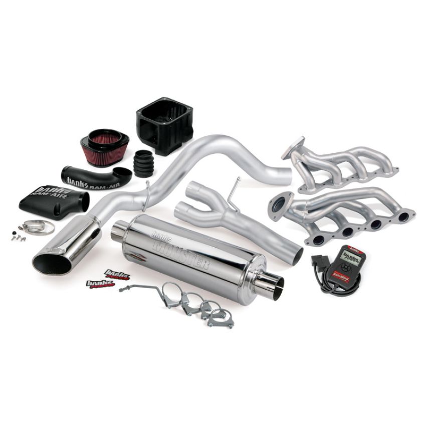 Banks Power 48082 10 Chevy 5.3L CCSB FFV PowerPack System - SS Single Side-Exit Exhaust w/ Chrome Tip