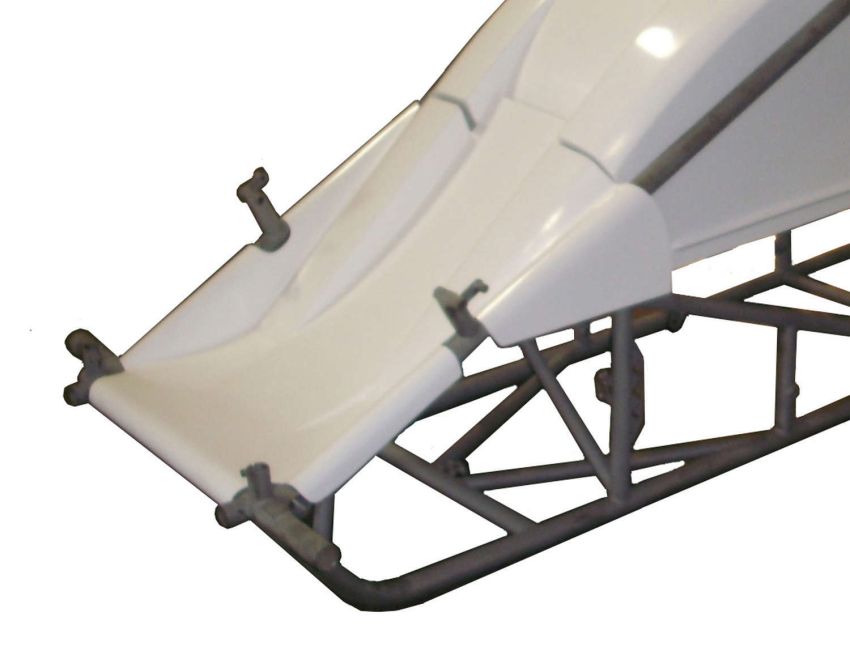 TRIPLE X RACE COMPONENTS TXRSC-BW-6119 Dual Duct Inside Rail Nose