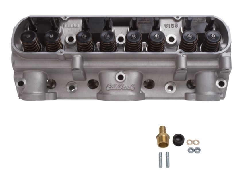 EDELBROCK EDE61599 Pontiac Performer D-Port Head - 72cc Assm.