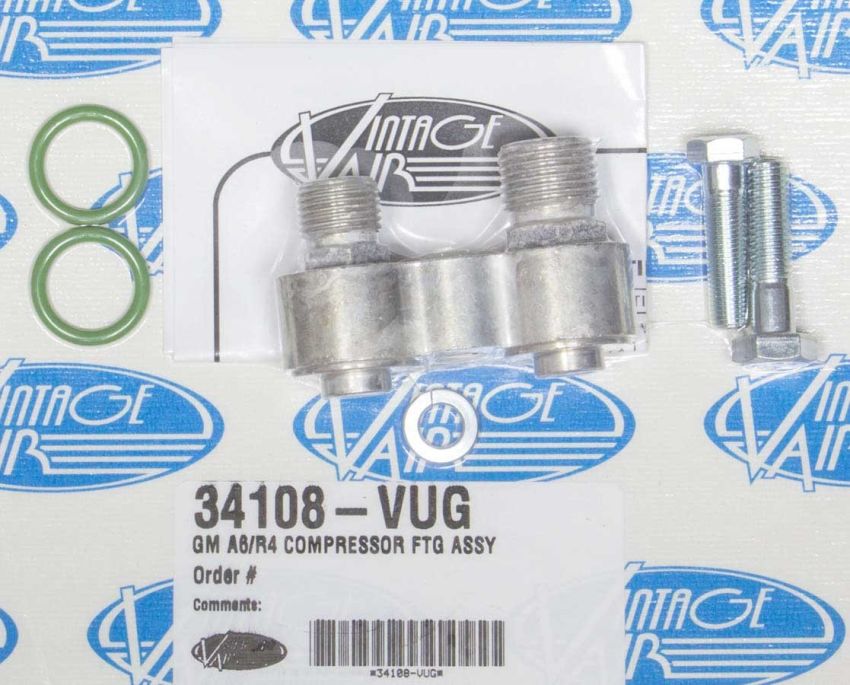 VINTAGE AIR VIN34108-VUG Compressor Fitting Assy