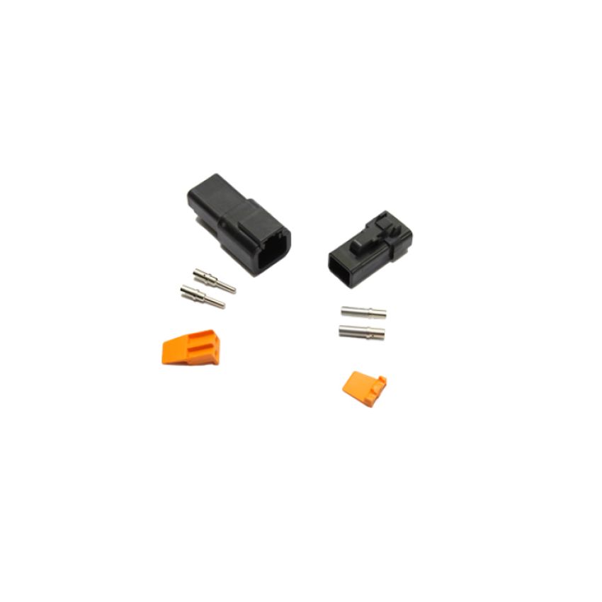 Snow Performance SNF-50022 2 Pin Deutsch Connector Set (14AWG-20AWG)