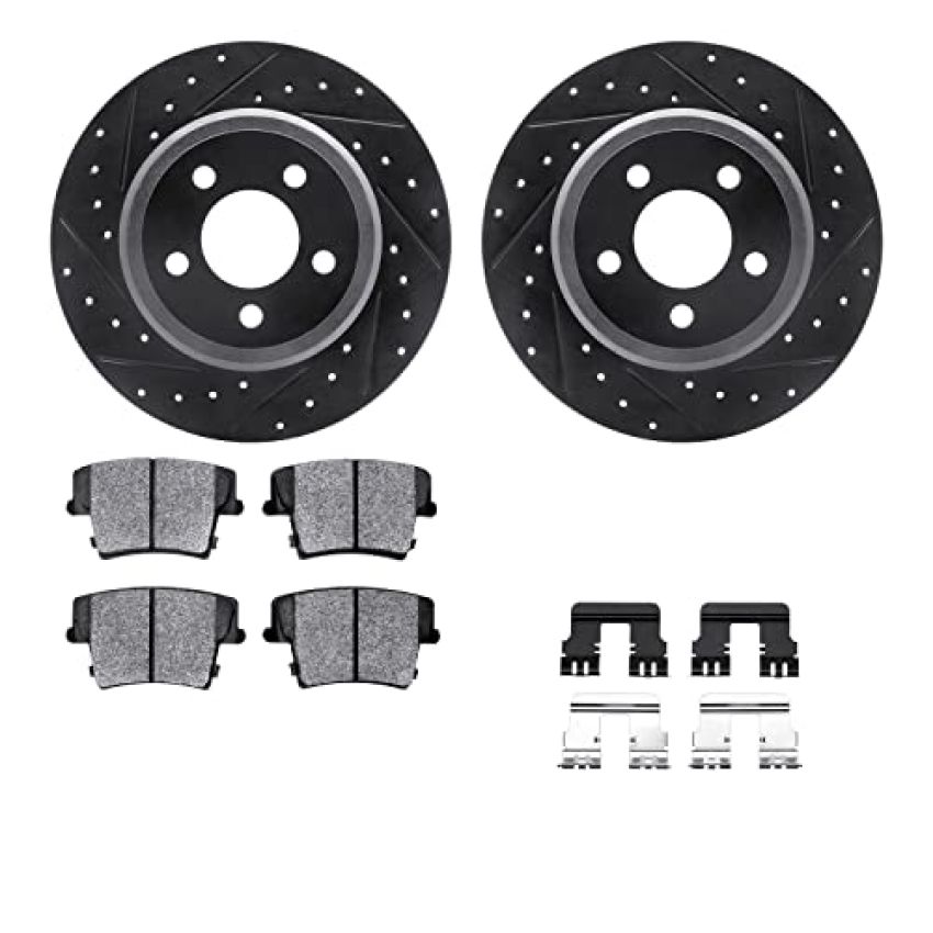 Dynamic Friction 8212-99237 Rotor Kit