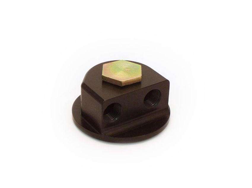 CANTON CAN22-592 Chevy 90 Deg. Remote Oil Filter Adapter