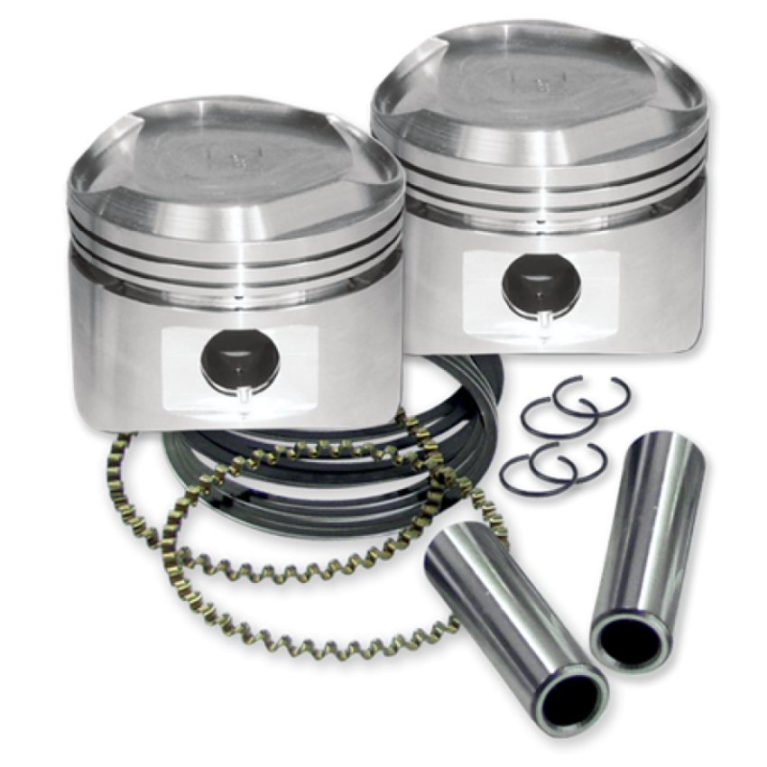 S&S Cycle 80in Piston Set +.010in