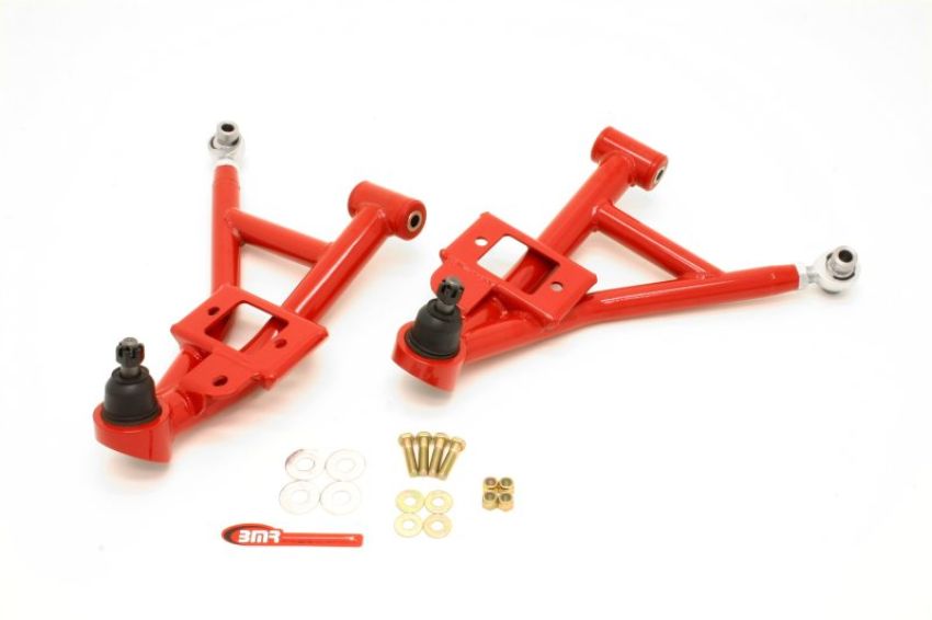 BMR Suspension AA020R A-arms, Lower, DOM, Adjustable, Polyurethane/Rod End Combo, 1