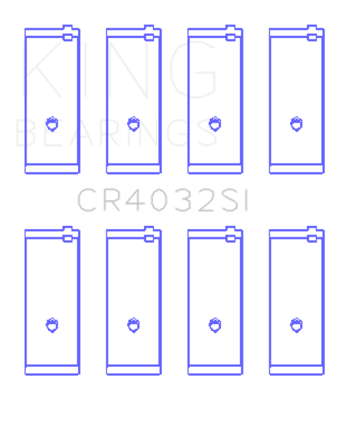 King Toyota 4AGE Performance Rod Bearing Set