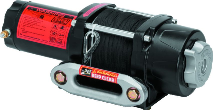 QuadBoss 608701 Winch 2500Lb W/Synthetic Rope