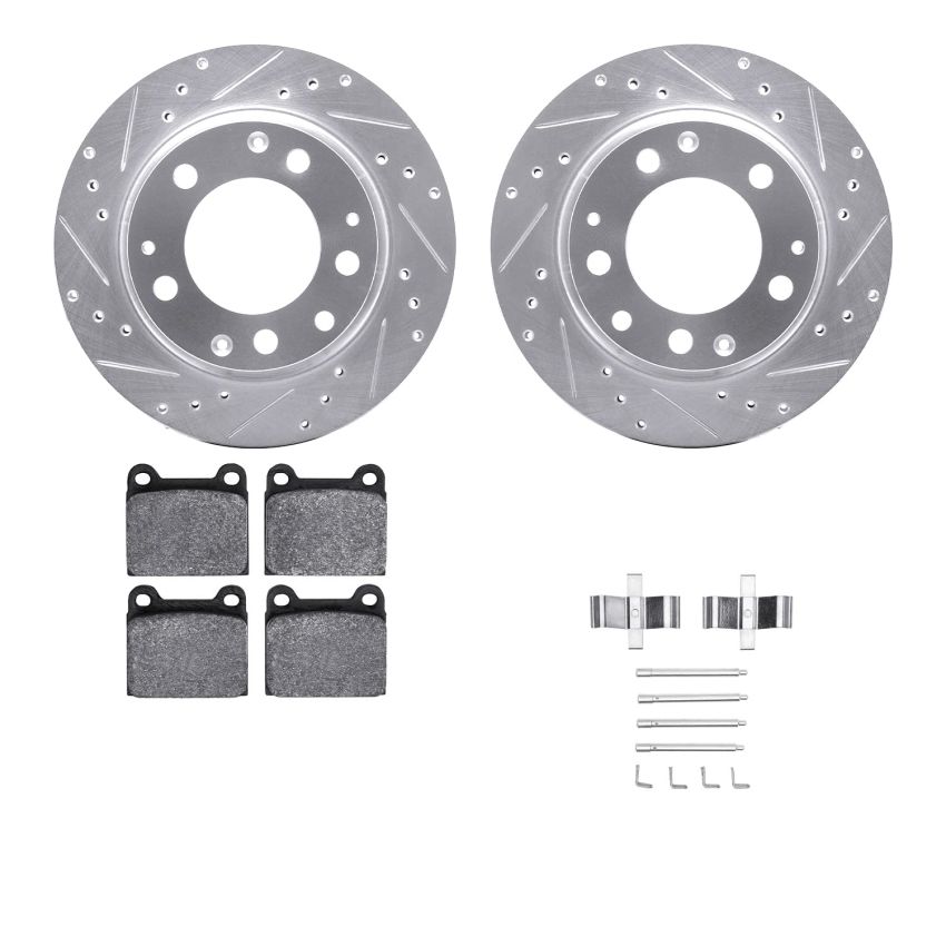 Dynamic Friction 7512-02005 Rotor Kit