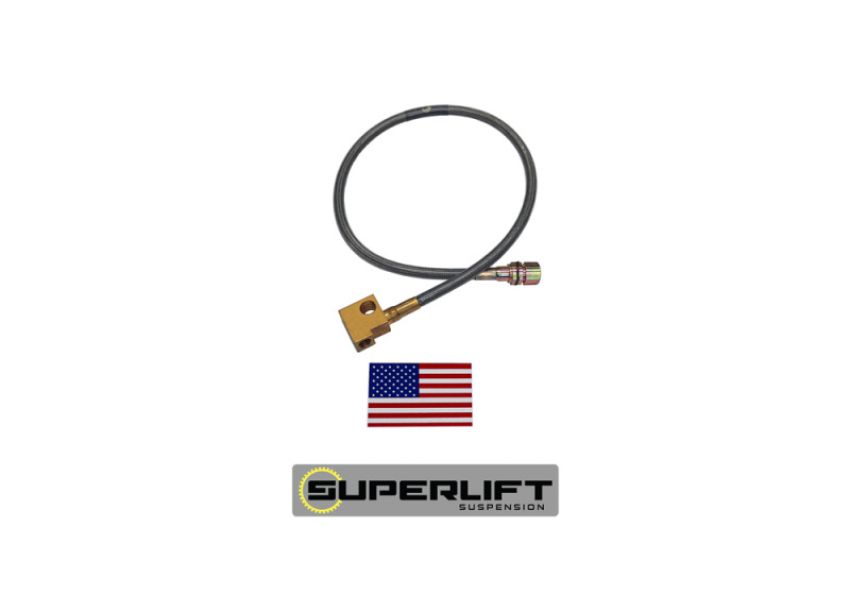 Superlift 91605 03-13 Dodge Ram 2500/3500 w/ 4-6in Lift Kit (Single) Bullet Proof Brake Hose