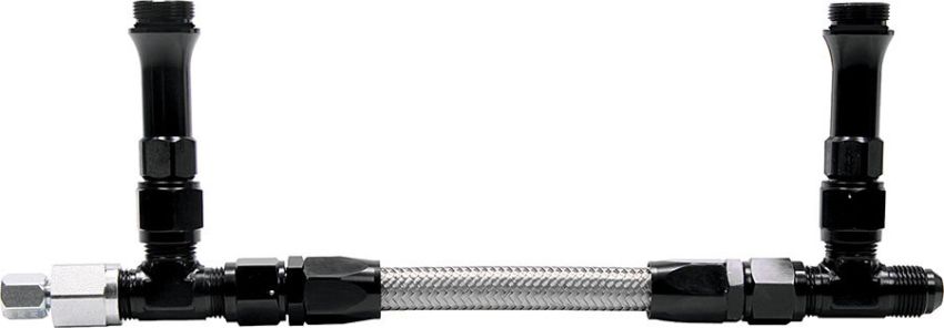 ALLSTAR PERFORMANCE ALL26165 Fuel Line Kit 9-5/8in Holley Ultra HP Black