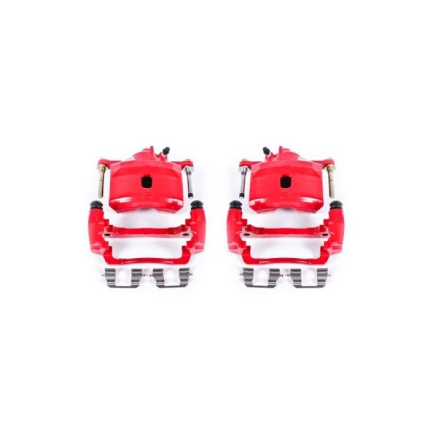 PowerStop S1832 Red Powder Coated Calipers