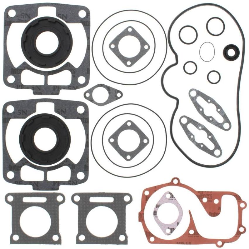 Vertex Pistons 711294 Vertex Gaskets 2000 Polaris 440 XC SP Complete Gasket Kit w/ Oil Seals