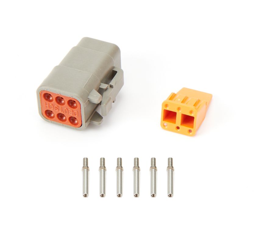 Turbosmart TS-0550-3126 eGate 6 Way Sensor Plug Kit (DTM Connector)