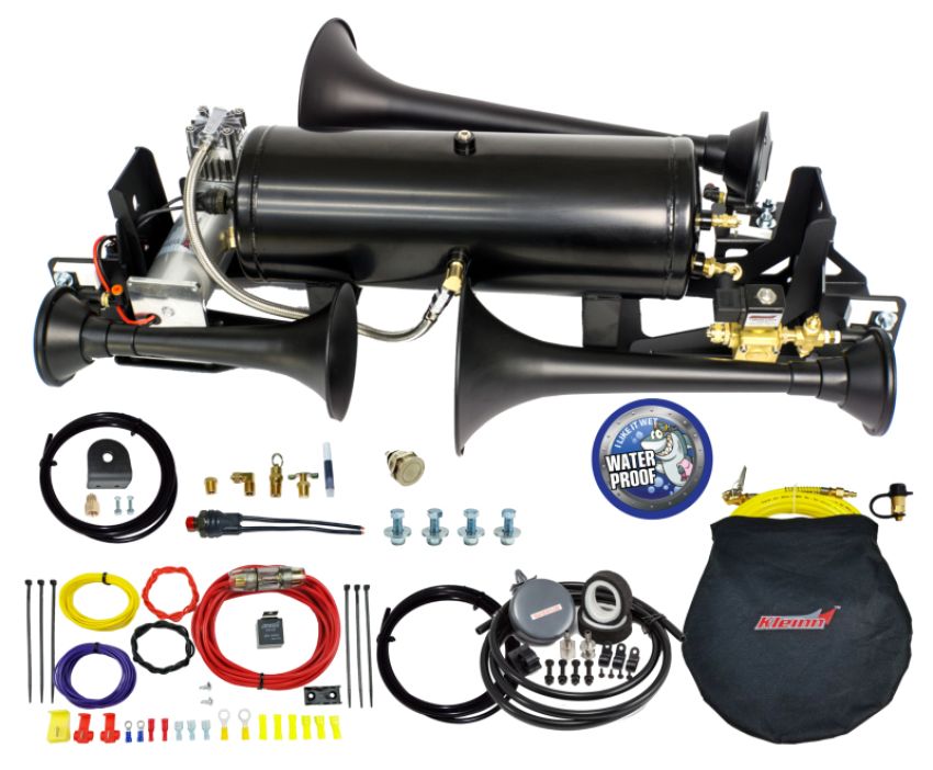 Kleinn Air Horns RAM1500-734 Kleinn 09-18 Dodge Ram 1500 Onboard Air System w/ Model 730 Horns
