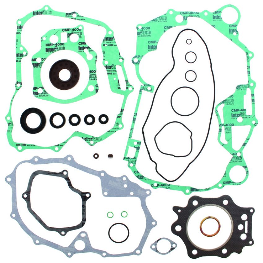 QuadBoss 564047 98-04 Honda TRX450 FourTrax Foreman 4x4 S/ES Complete Gasket Set w/ Oil Seal