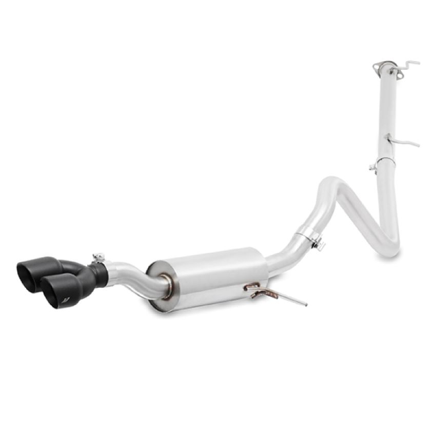 Mishimoto MMEXH-FIST-14BK 14-16 Ford Fiesta ST 1.6L 2.5in Stainless Steel Cat-Back Exhaust w/ Black Tips