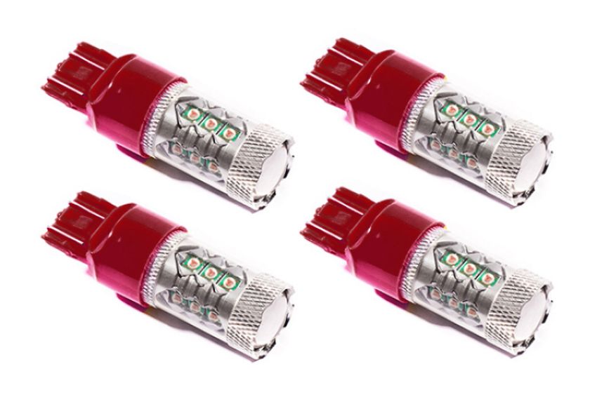Diode Dynamics DD0115Q 7443 LED Bulb XP80 LED - Red Set of 4