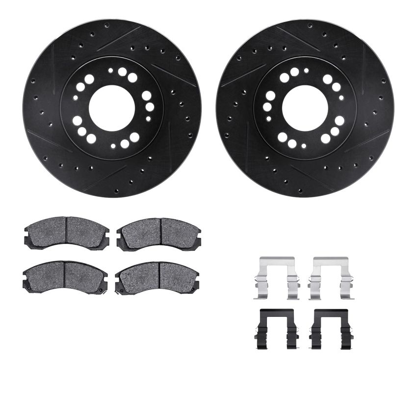 Dynamic Friction 8512-72022 Rotor Kit
