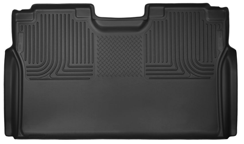 HUSKY LINERS HSK53491 Ford X-Act Contour Floor Liners Rear Black